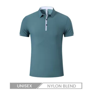 Summer Sports Golf Clothing Men Women Quick-Drying Short Sleeve Polo Shirt Custom