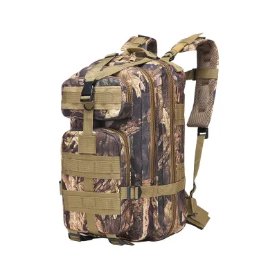Men Leisure Outdoor Camouflage Oxford Backpack Free Size