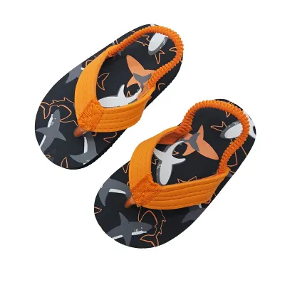 Kids Unisex Casual Cartoon Print Summer Flip Flops