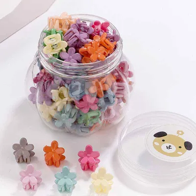Kids Girls Cute Sweet Star Flower Heart Acrylic Hairpin
