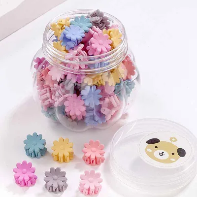 Kids Girls Cute Sweet Star Flower Heart Acrylic Hairpin