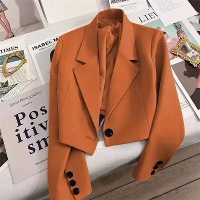 Women Casual Loose Lapel Long Sleeve Blazer Coat