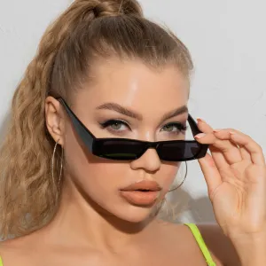 Vintage Small Frame Square Sunglasses