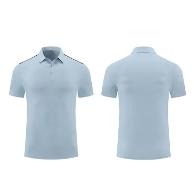 Short Sleeve Golf Summer Unisex Men Ice Silk Cool Short Sleeve Polo Shirt