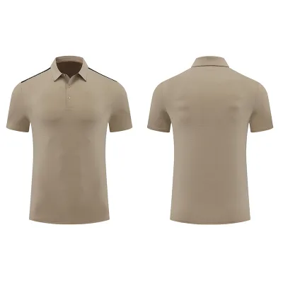 Short Sleeve Golf Summer Unisex Men Ice Silk Cool Short Sleeve Polo Shirt