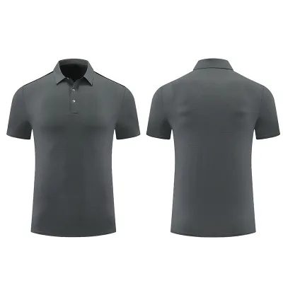 Short Sleeve Golf Summer Unisex Men Ice Silk Cool Short Sleeve Polo Shirt