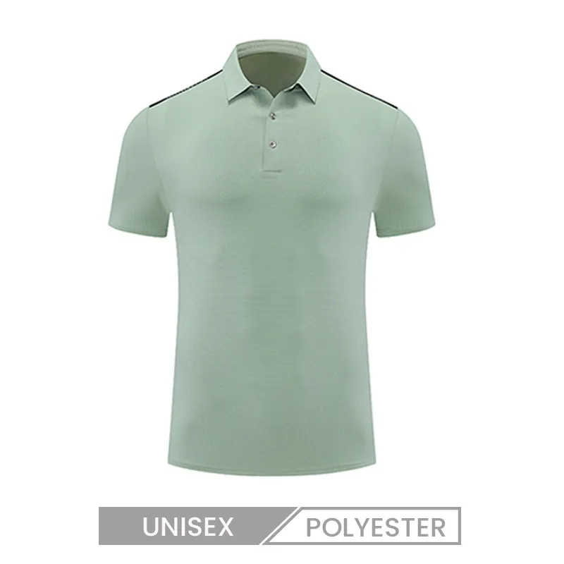 Short Sleeve Golf Summer Unisex Men Ice Silk Cool Short Sleeve Polo Shirt