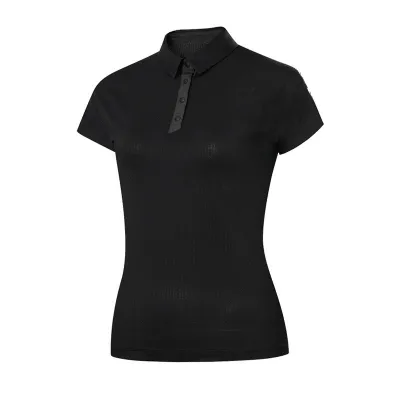 Summer Golf Jersey Women Slim-Fit Stretch Quick-Drying Short-Sleeved Polo Shirt