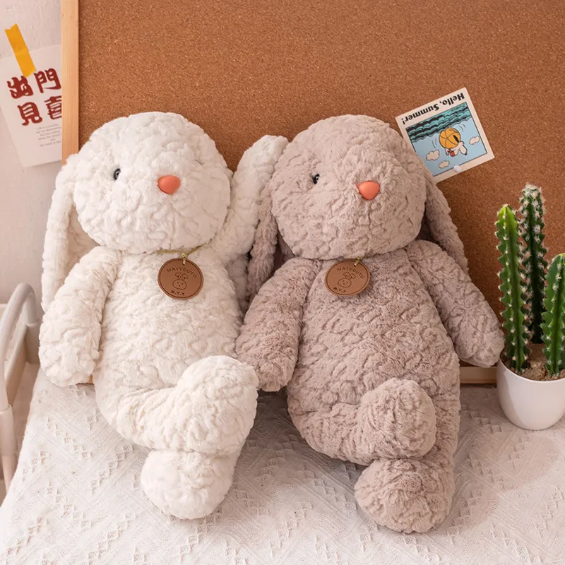 Cute Rabbit Plush Toy Soft PP Cotton Stuffed Animal Doll for Kids
