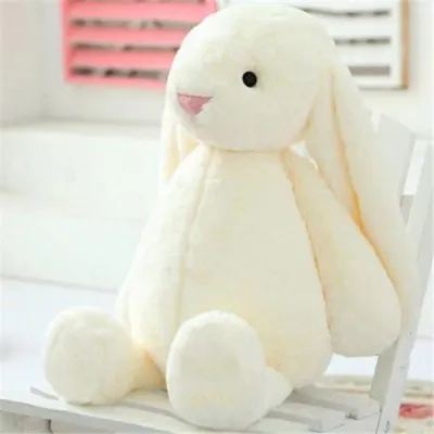 Cute Rabbit Short Plush Doll Stuffed Animal Children Toys PP Cotton Fill 30-80cm