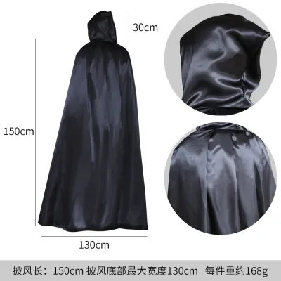 Halloween Cosplay Witch Vampire Cape with Shades