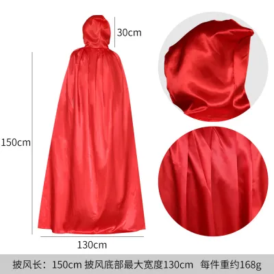 Halloween Cosplay Witch Vampire Cape with Shades