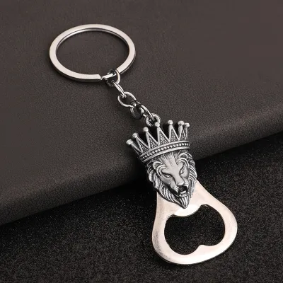 Women Creative Animal Bottle Opener Keychain Pendant Zinc Alloy Modern Simple