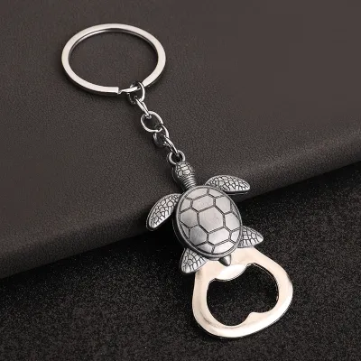 Women Creative Animal Bottle Opener Keychain Pendant Zinc Alloy Modern Simple