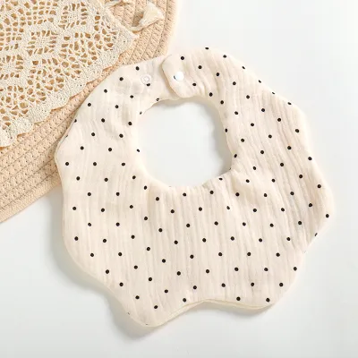 Newborn Cute Animal Print Muslin Burp Cloth Pure Cotton