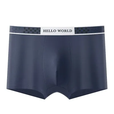 Men Casual Cotton Mid Waist Boxer Pants