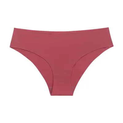 Women Ice Silk Seamless Breathable Low Waist Panties