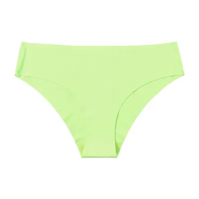 Women Ice Silk Seamless Breathable Low Waist Panties