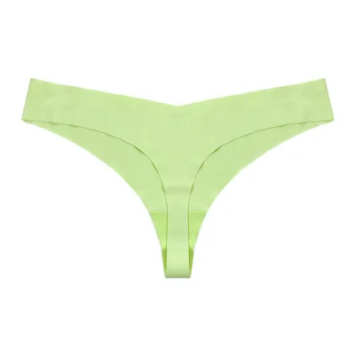 Women Ice Silk Seamless Breathable Low Waist Panties