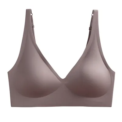 Women Casual Solid Color Push-Up Bra with 3/4 Cup
