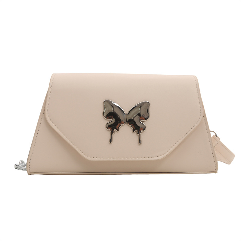 Wholesale Women Fashionable Solid Color Butterfly Square