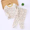 Yellow Bottom Small Tiny Flower [Boneless Antibacterial] Lycra