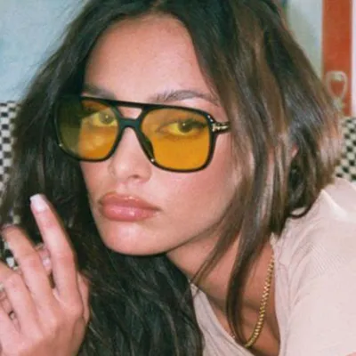 Women Vintage Framed Sunglasses