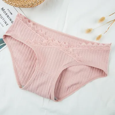 Pregnant Women Low Waist Cotton Breathable Belly Support Underwear