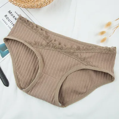 Pregnant Women Low Waist Cotton Breathable Belly Support Underwear