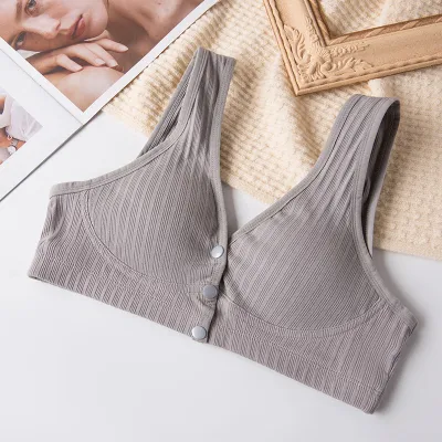 Pregnant Women Fashion Gather Anti-Sagging Breastfeeding Bra