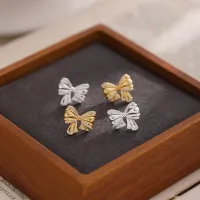 Women'S Fashion Sterling Silver Willow Leaf Tassel Earrings