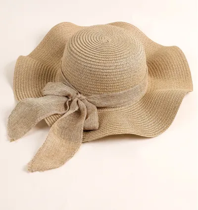 Holiday Women Casual Straw Sun Hat Dome
