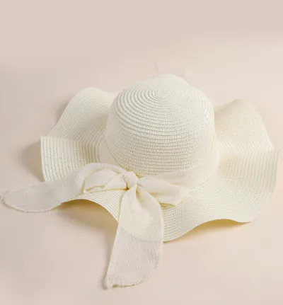 Holiday Women Casual Straw Sun Hat Dome
