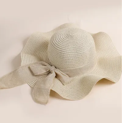Holiday Women Casual Straw Sun Hat Dome