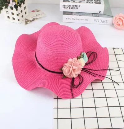 Holiday Women Casual Straw Sun Hat Dome