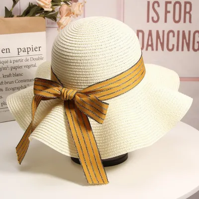 Holiday Women Casual Straw Sun Hat Dome