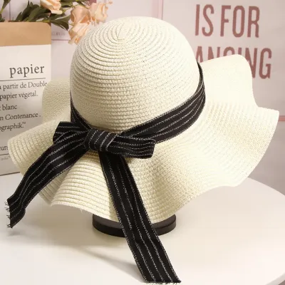 Holiday Women Casual Straw Sun Hat Dome