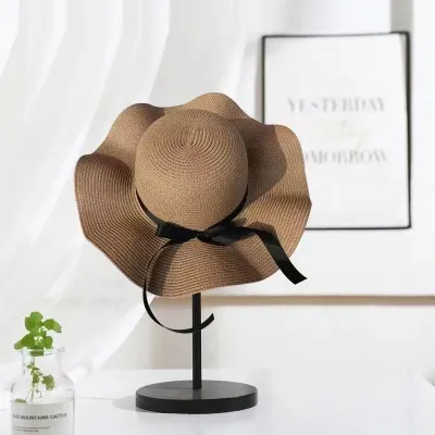 Holiday Women Casual Straw Sun Hat Dome