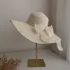 Milky White [Big Straw Hat Solid Color]]