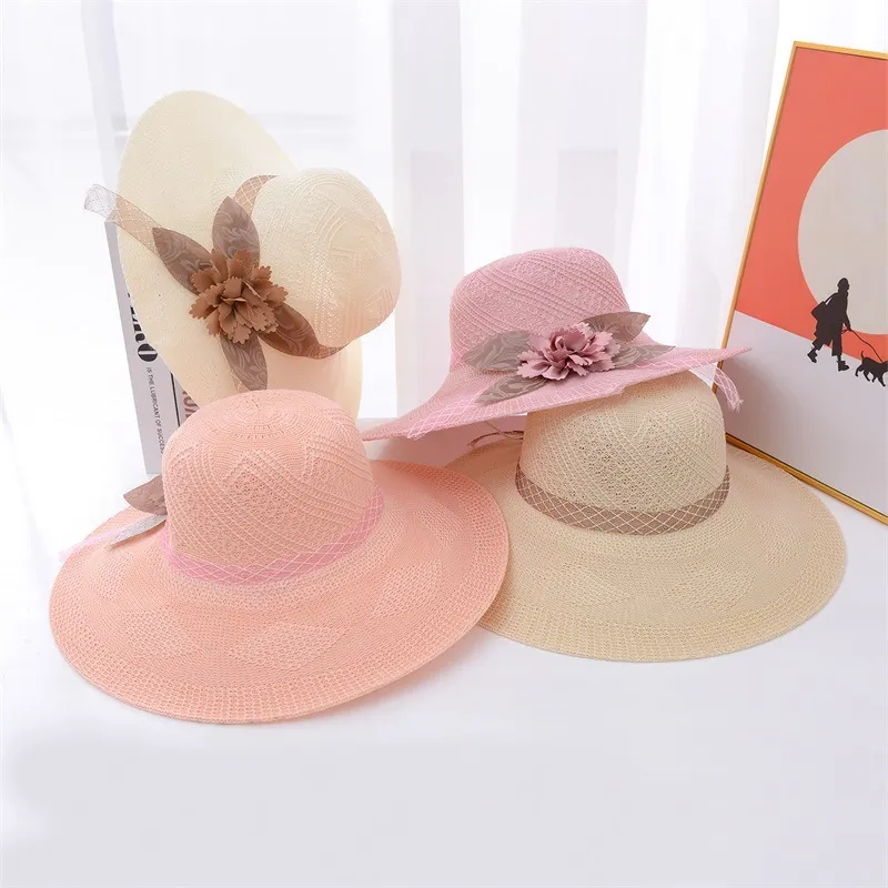 Holiday Casual Dome Straw Sun Hat