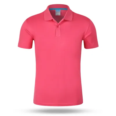 Lapel Advertising Clothes Breathable Summer Quick-Drying Polo Shirt Mesh Short Sleeve T-Shirt Logo Custom