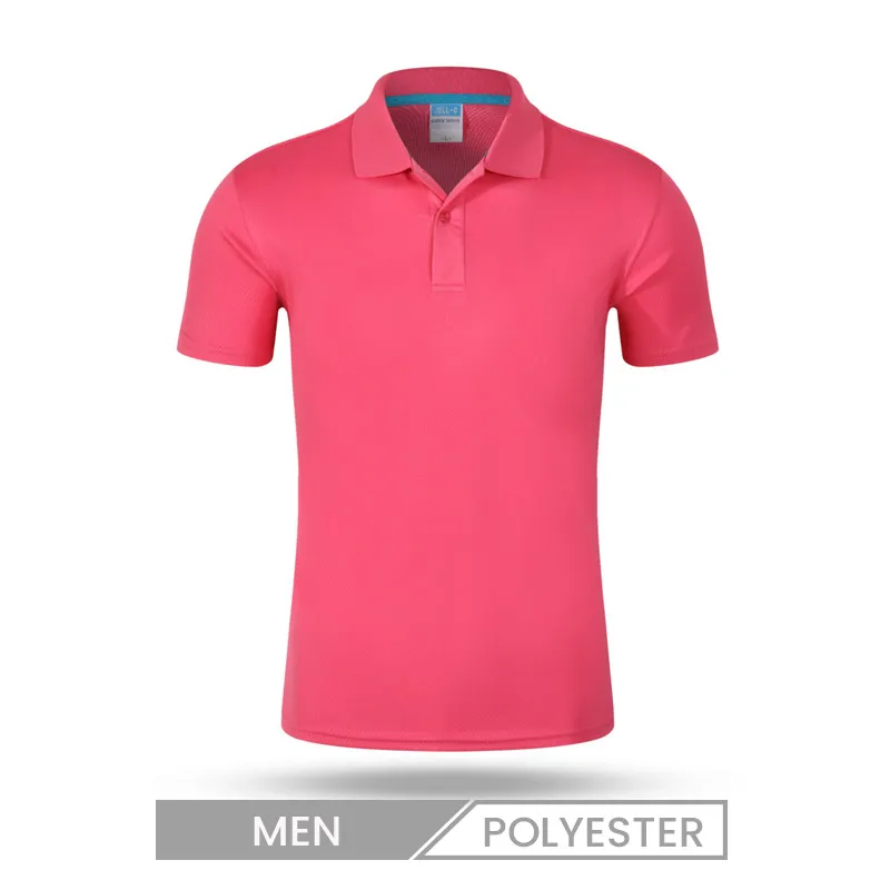 Lapel Advertising Clothes Breathable Summer Quick-Drying Polo Shirt Mesh Short Sleeve T-Shirt Logo Custom