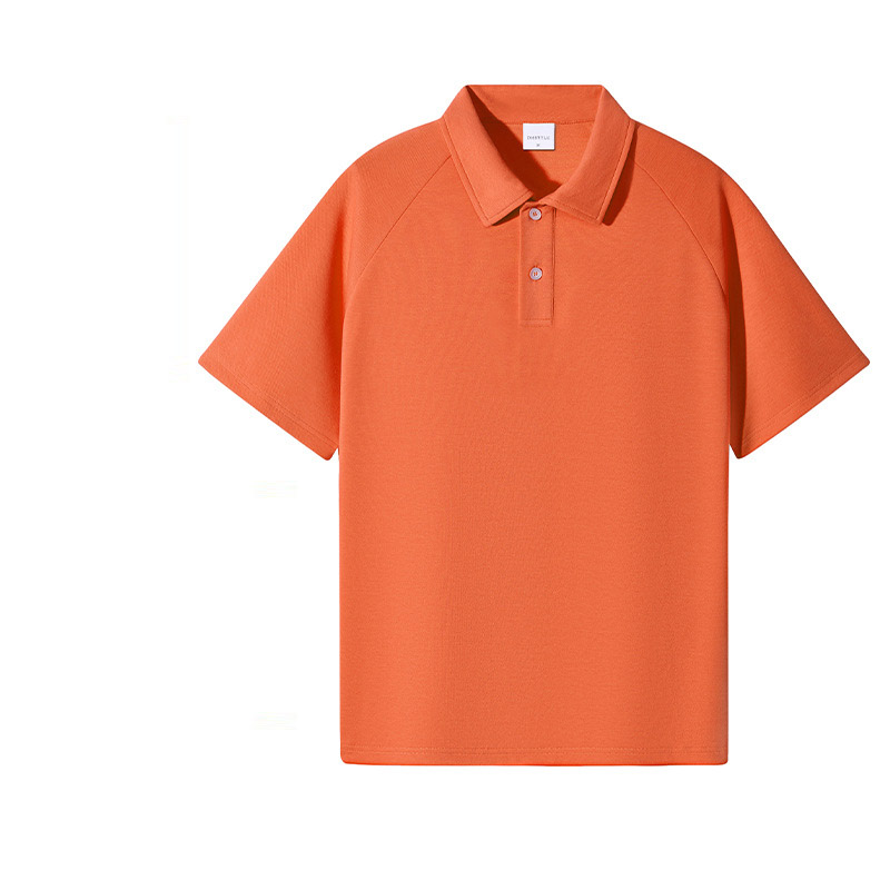 Tシャツ・カットソー IONSEOUL Checker Collar Polo T-Shirt (2color) JE1015 Wholesale Casual Unisex Men Loose Short Sleeve Raglan Sleeve