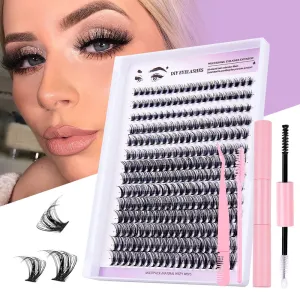 Women Thick Segmented Single Cluster False Eyelashes Beauty