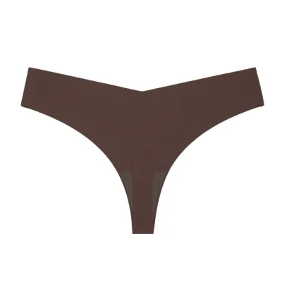 Women Low Waist Seamless Ice Silk Underwear Quick-Drying Breathable Invisible Panties
