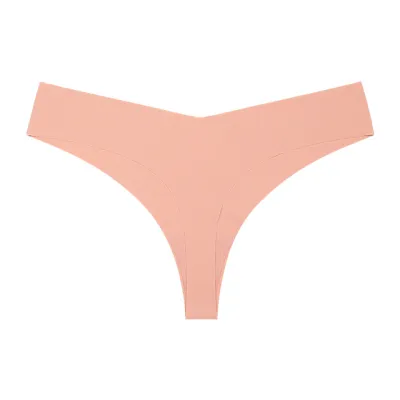 Women Low Waist Seamless Ice Silk Underwear Quick-Drying Breathable Invisible Panties