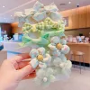 4# Green Bow Hair Rope 10-No Jam