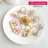 9# Yellow Small Flower Hair Ring 10