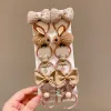 2# Rabbit Bow 10 Piece Set-No Cardboard Floral Bow 10 Piece Set-No Cardboard