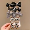 10# Houndstooth Bow 10-Piece Set-No Cardboard